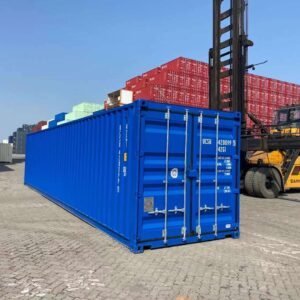 NUEVO contenedor estándar 40 pies azul
