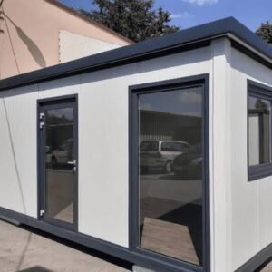 Bewohnbares Containermodul 17 m² – Vielseitige Lösung für jeden Bedarf