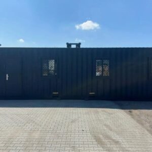 Casa contenedor 40 pies HQ / 12 m – Alojamientos modernos y funcionales